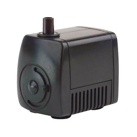 Little Giant Pump Little Giant PES Series 1/125 HP 80 gph Thermoplastic Switchless Switch Bottom AC Statuary Pump 566714